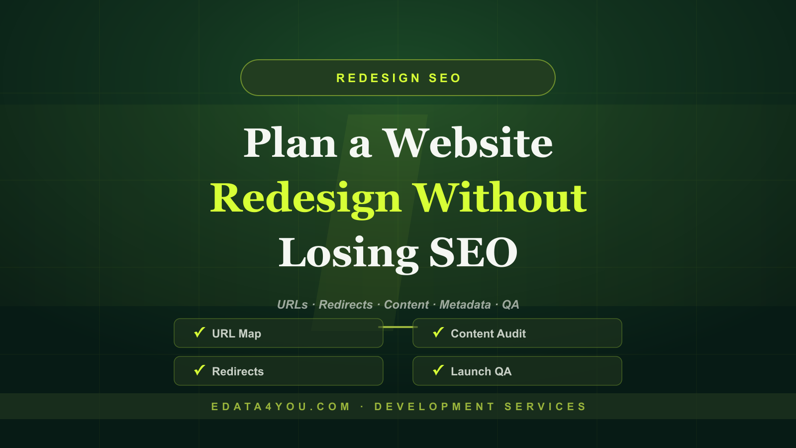How to Plan a Website Redesign Without Losing SEO Rankings