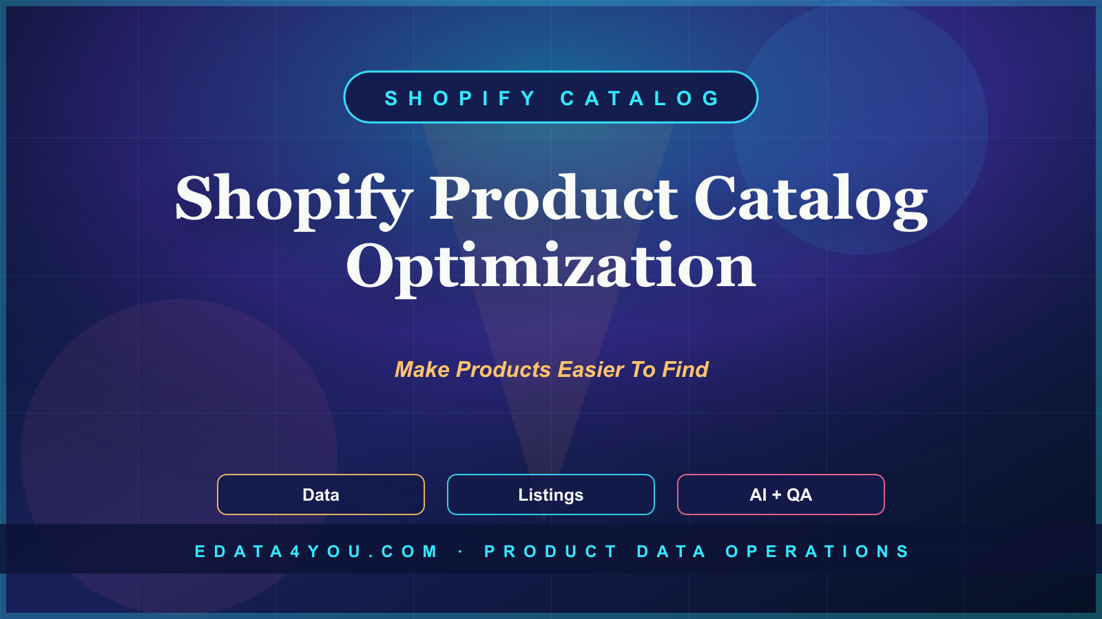 Shopify Product Catalog Optimization Guide for Growing Brands