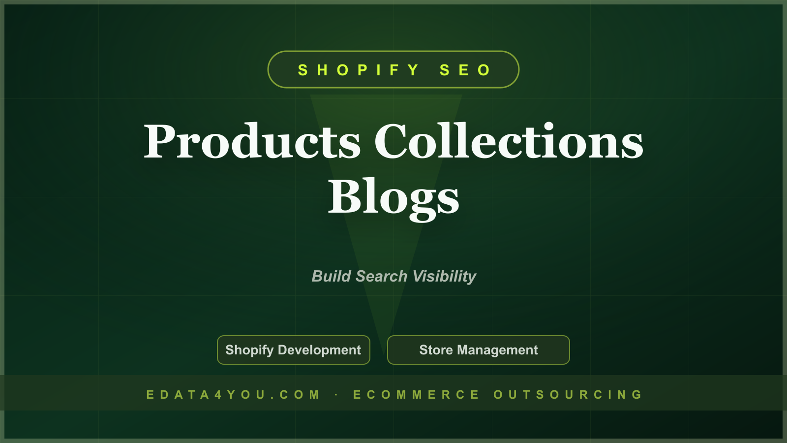 Shopify SEO Guide: How to Optimize Products, Collections, and Blog Pages